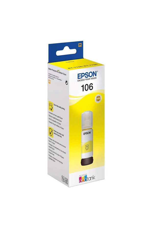 Epson 106 Yellow Yellow Bottle Ink T00R440 L7160-7180