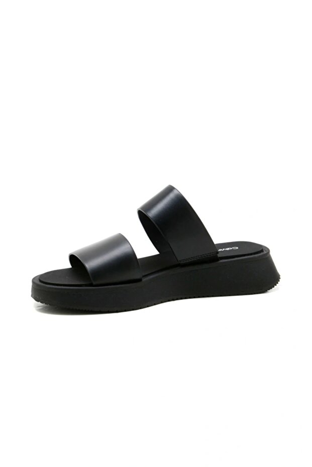 SANDAL SLIDE DOUBLE STRAP Kadın Terlik YW0YW01694-0GJ - 3