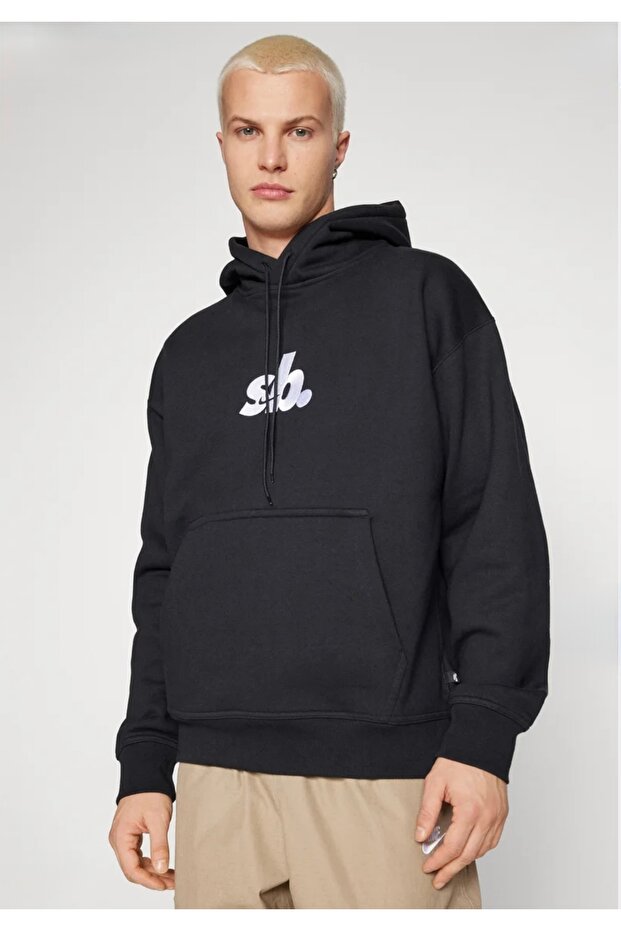 SB Fleece Pullover Essential Hbr Siyah Erkek Sweatshirt - 7