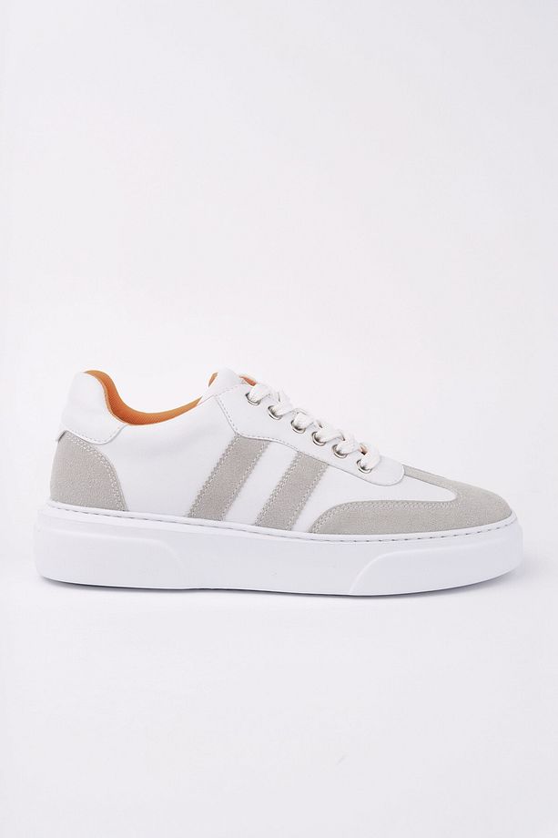Logan Kalın Taban Bağcıklı Erkek Günlük Sneaker Spor Ayakkabı - 1