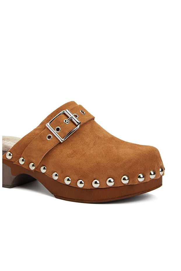 Taba Kadın Süet Terlik - 6