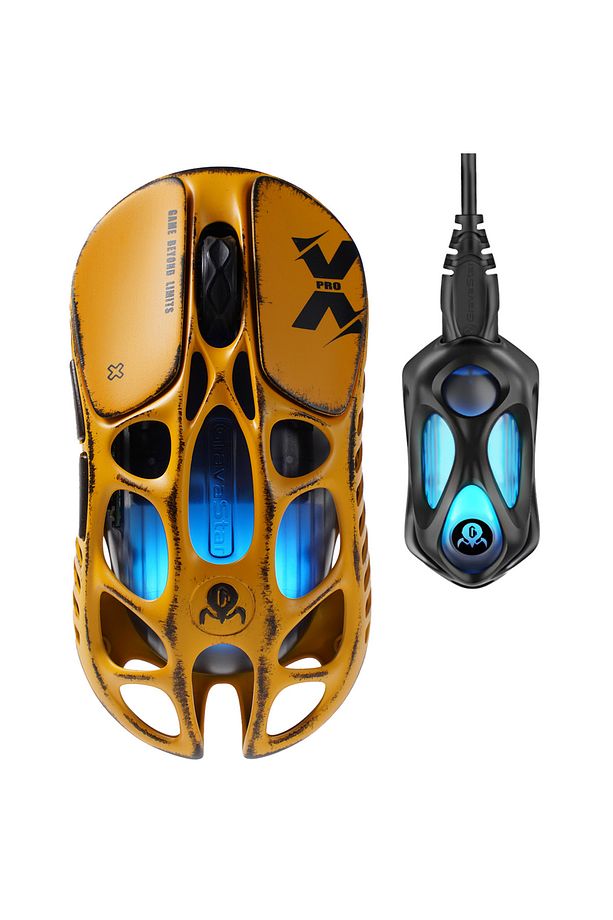 Mercury XPro Rgb 32K Dpı Optik Gaming Mouse+8K Dongle Kablosuz Programlanabilir 5 Tuşlu - 1