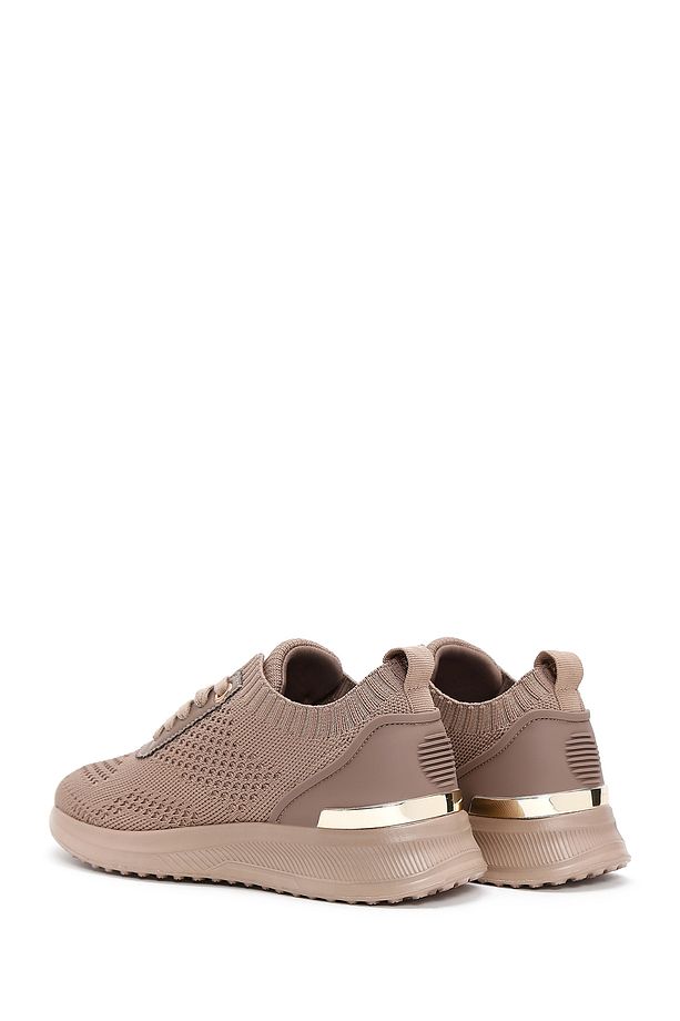 Zero Kadın Vizon Kalın Tabanlı Sneaker 24sfd43066f - 5