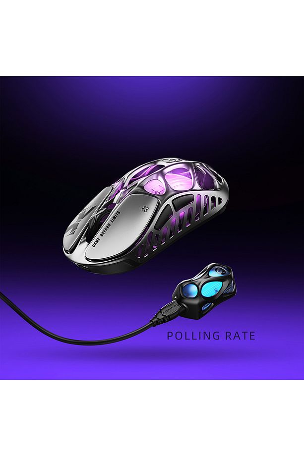 Mercury XPro Rgb 32K Dpı Optik Gaming Mouse+8K Dongle Kablosuz Programlanabilir 5 Tuşlu - 7