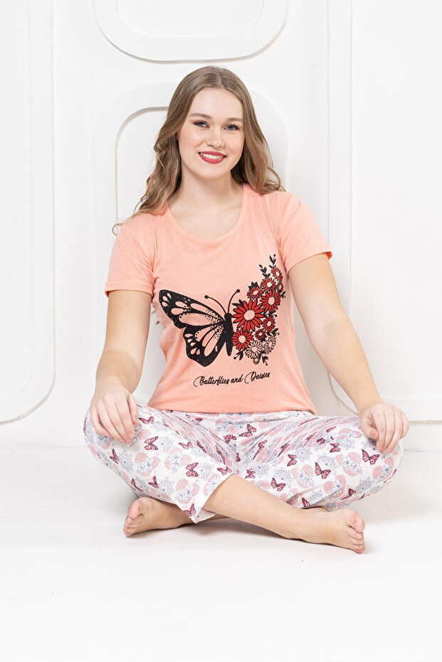 Printed Pajama Set - 3
