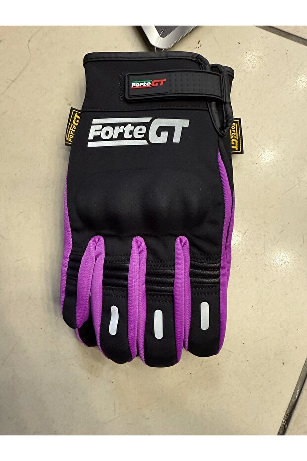 Eldiven FORTE GT 07 Softshell Mor Kadın - 1