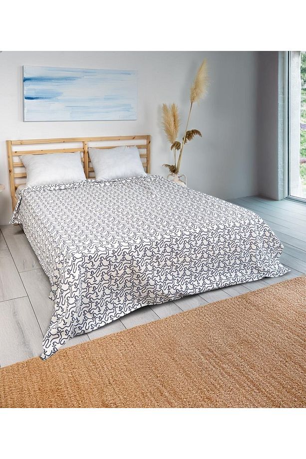 Cotton Collection Tek Kişilik Pike Çapa - 1
