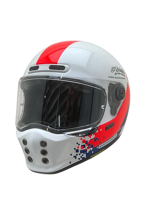 V10 KASK FQ RETRO MC21 - 2