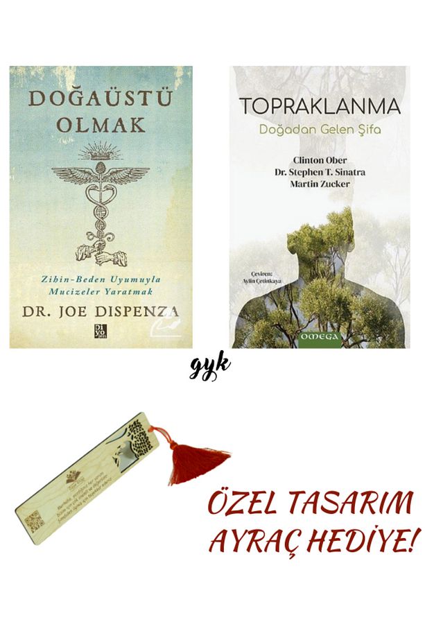 Doğaüstü Olmak ve Topraklanma 2 Kitap Set (AYRAÇ HEDİYELİ!) - 1