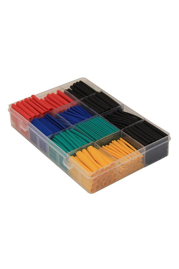 Isıyla Daralan Makaron Polyolefin Shrink Renkli Set Kutulu 530ade - 1