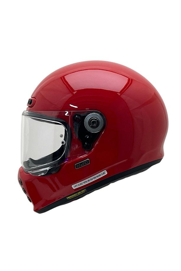 V10 KASK KOYU KIRMIZI - 1