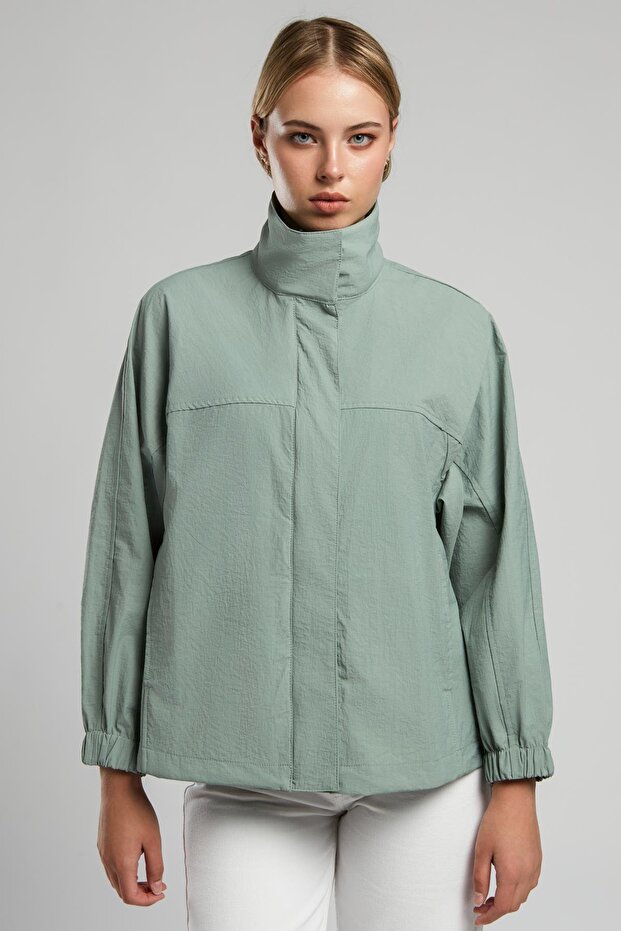 Linette Kadın Yağmurluk Mint - 2