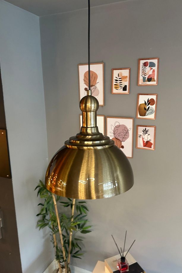 Yimpi Uzun Eskitme Knob Başlık Avize Sarkıt Lamba Salon Mutfak Avizeleri Pastane Cafe - 3