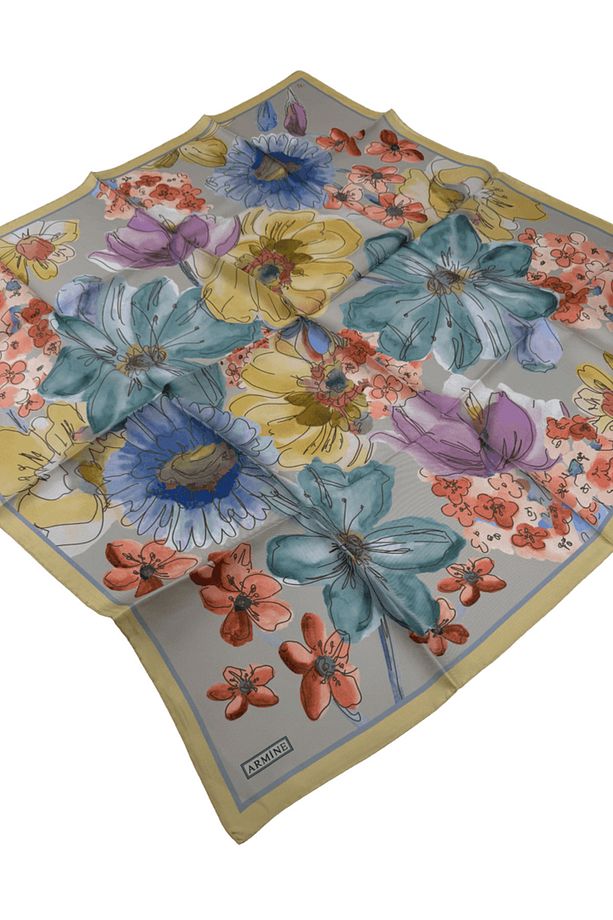Twill İpek Eşarp 9318D - 1