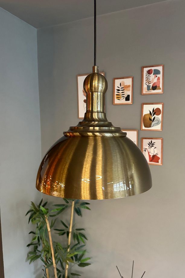 Yimpi Uzun Eskitme Knob Başlık Avize Sarkıt Lamba Salon Mutfak Avizeleri Pastane Cafe - 6