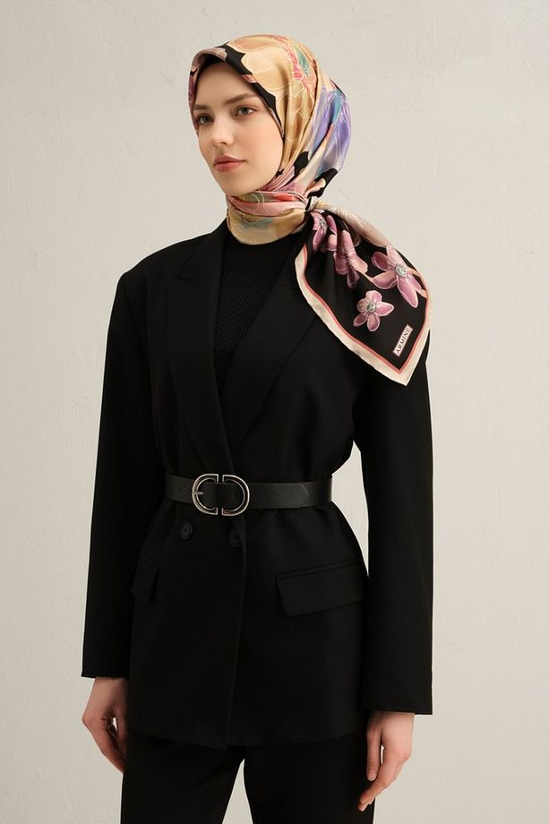 Twill İpek Eşarp 9318D - 3