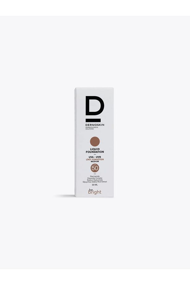 Be Bright Likit Fondöten Medium SPF50+ | UVA&UVB Güneş Koruyucu | Yüksek Kapatıcı Fondöten | 33 ml - 5