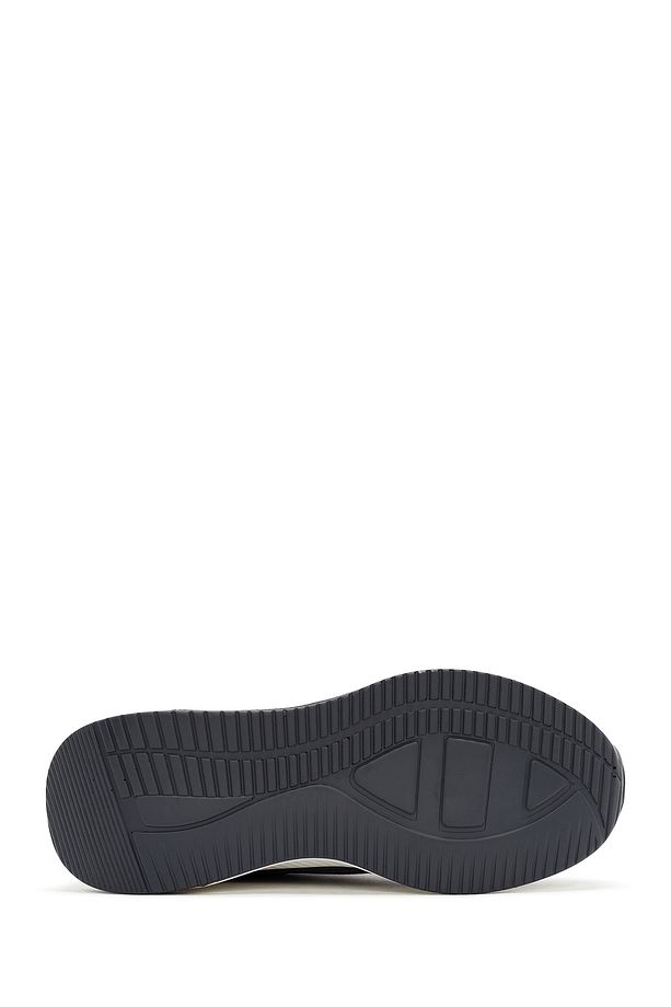 Zero Erkek Gri Kalın Tabanlı Bağcıklı Kumaş Sneaker 24wfd691214 - 4