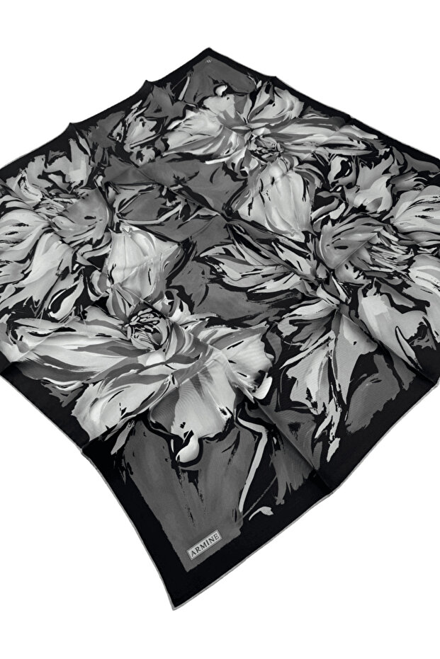 Twill İpek Eşarp 9337D - 1