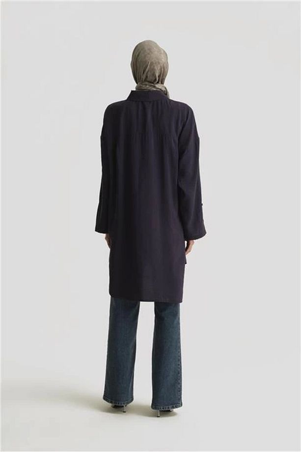 Modal Basic Tunik 25yd4232 Lacivert - 5