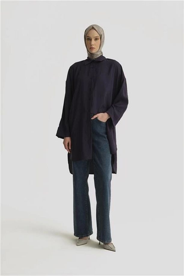 Modal Basic Tunik 25yd4232 Lacivert - 4