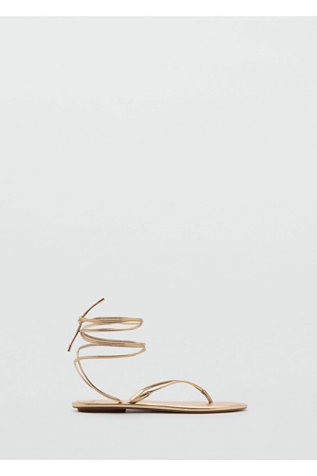 Çizgili sandalet - 3