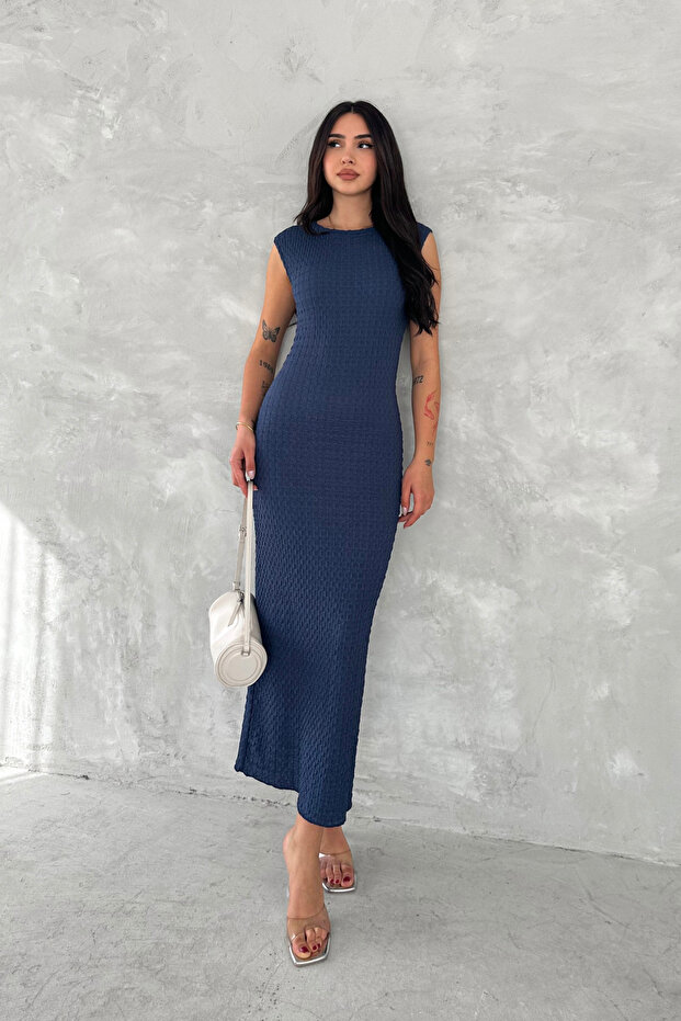 Gagari Basic Kolsuz Elbise - 5