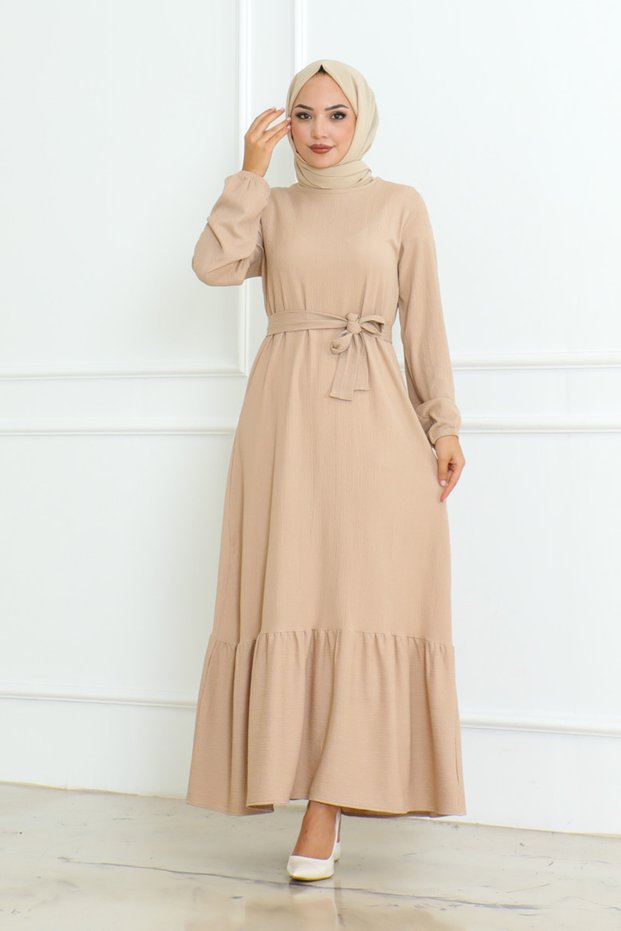Beige dress 206