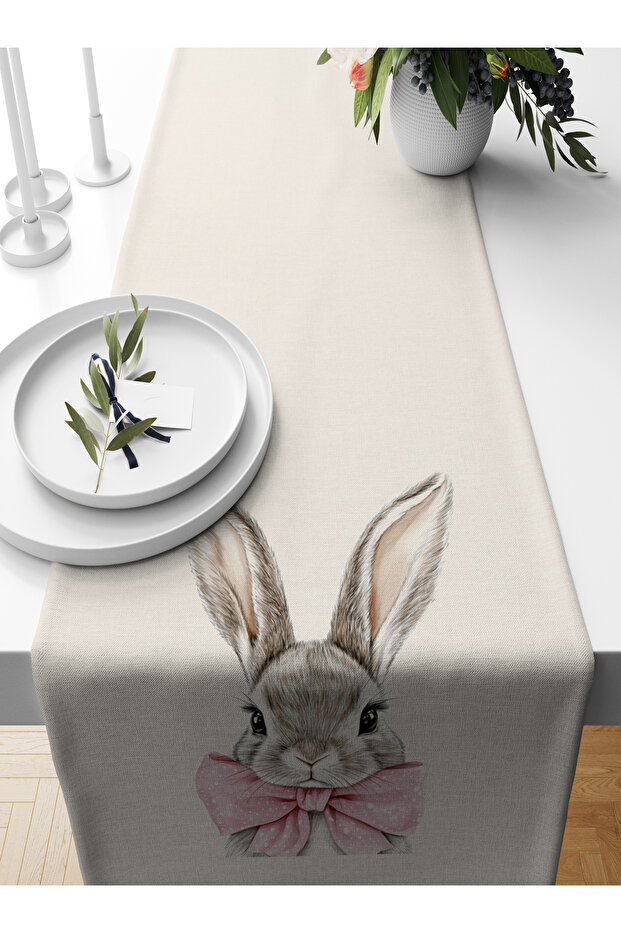 Spring Series 140X40 cm Digital Printed Runner (Spring Easter Easter) - 1