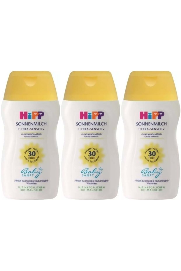 Babysanft Sun Cream - Sonnen Gesıchtscreme for Face 30 Factor Ultra Sensitive 50ml (Set of 3)