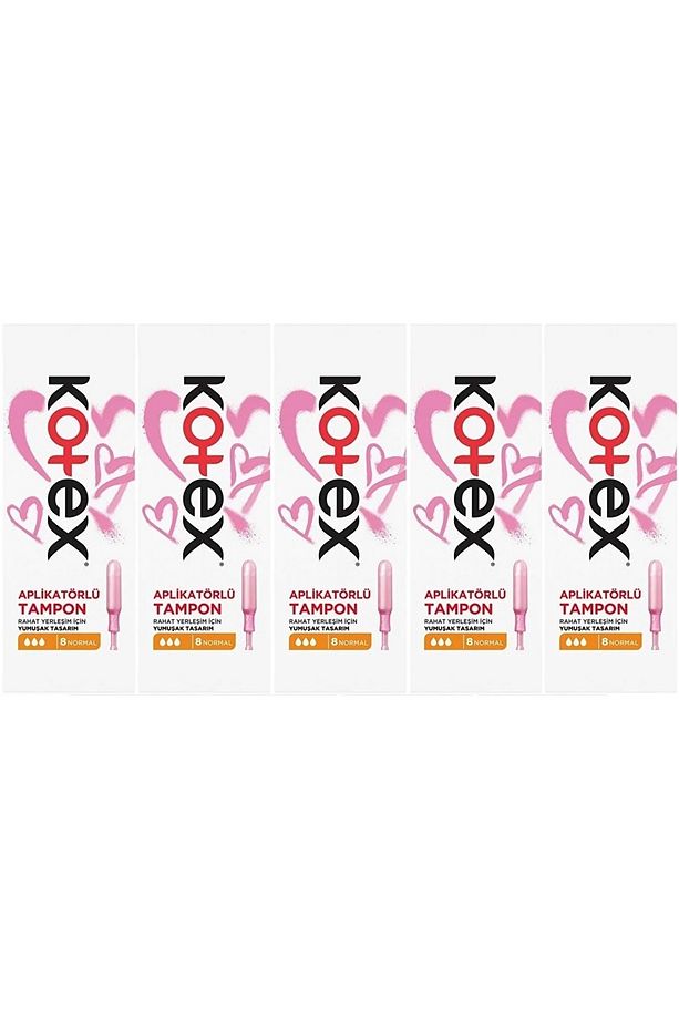 Aplikatörlü Tampon Normal 40 Lı Set (5PK*8) - 1