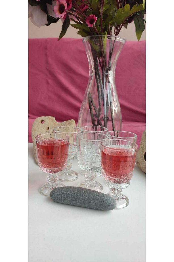 Cam Ayaklı Kahve Yanı bardağı 65 ml hacim 9 cm Yükseklik. 5 cm ağız genişliği - 1