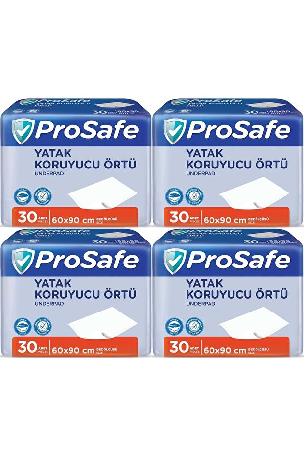 غطاء حماية للسرير قابل للفتح من الأسفل 60*90 سم 120 قطعة (4PK*30)