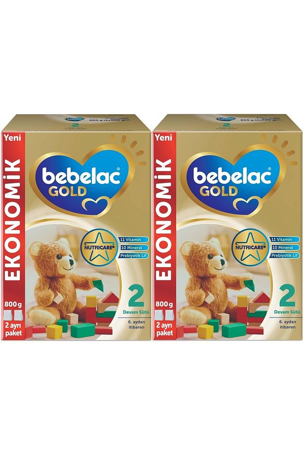 Gold 800GR No:2 Devam Sütü (6-9 Ay) (2 Li Set) - 1