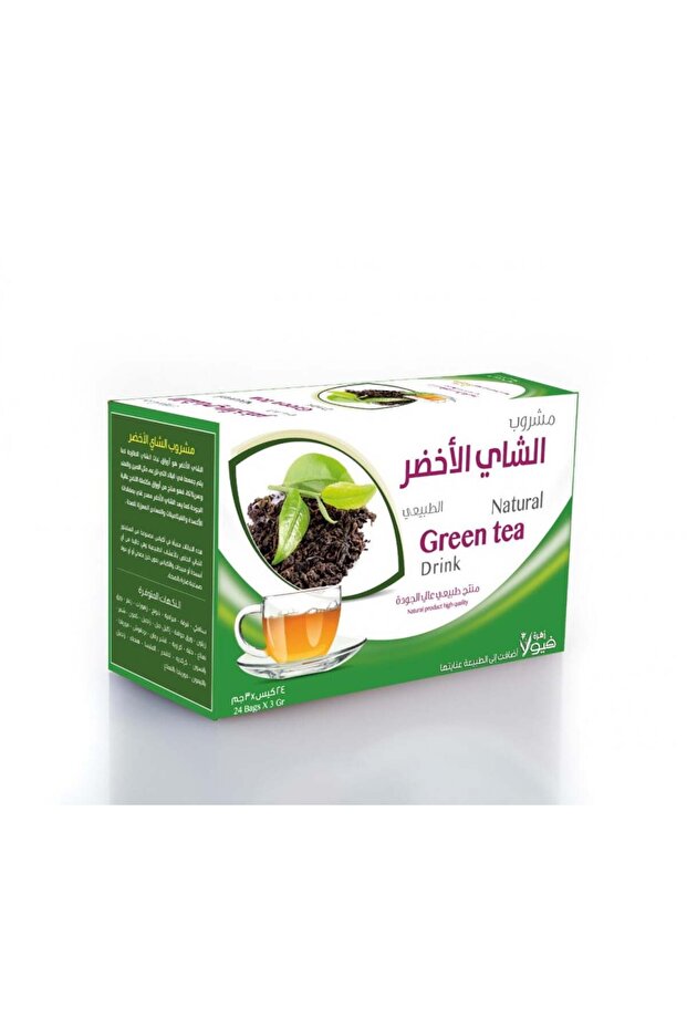 Natural green tea drink