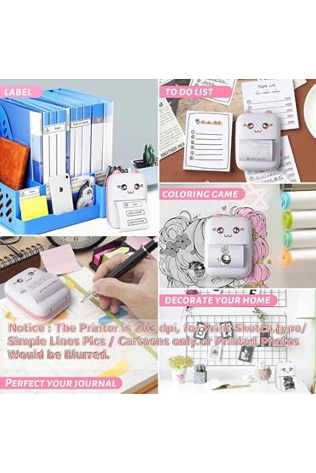 Small rechargeable printer that works via Bluetooth - 2