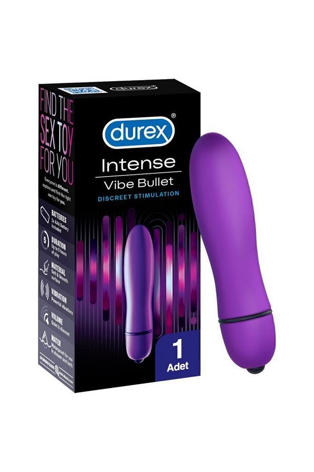 Manuel Mastürbatör, Esnek ve Yumuşak + Durex Intense Vibe Bullet Titreşimli Vibratör, Fırsat Paketi - 3