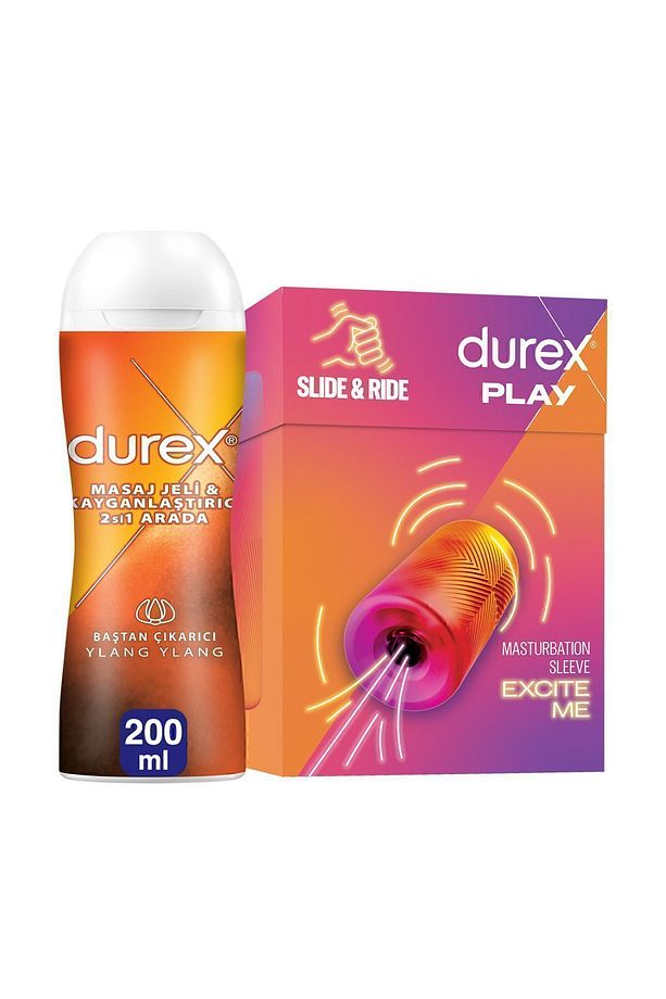 Manuel Mastürbatör, Esnek ve Yumuşak + Ylang Ylang 2si 1 Arada Kayganlaştırıcı & Masaj Jeli 200ml - 1
