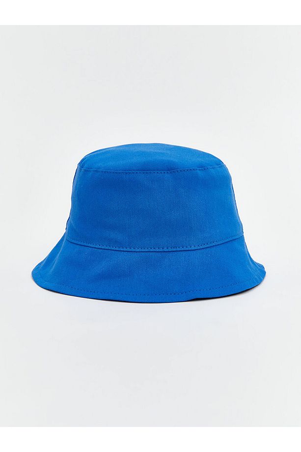 LCW ECO Mavi Basic Erkek Bebek Bucket Şapka - 1