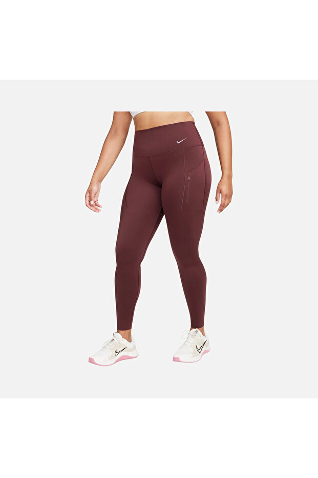 Go Firm-Support High-Waisted With Pockets Running Kadın Tayt DQ5668-652 - 1