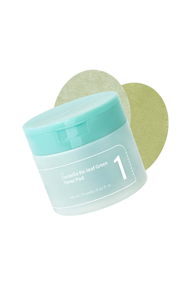 Numbuzin No.1 Centella Re-Leaf Green Toner Pad 190Ml / 70 Pads