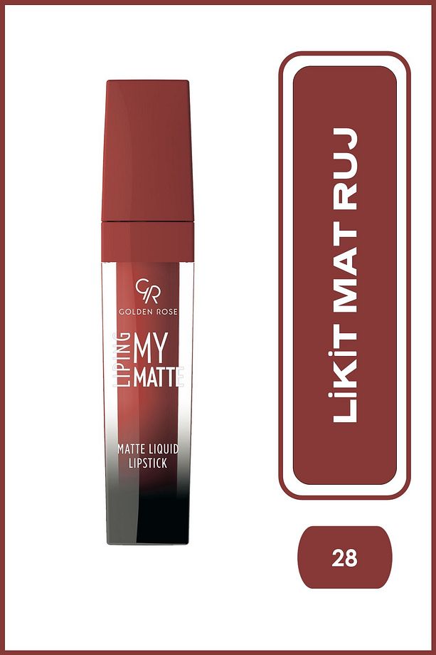 Liping My Matte 28 Likit Mat Ruj 5,5 ml - 1