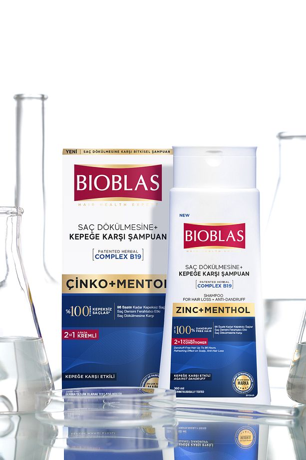 Saç Dökülmesi + Kepek Karşıtı Şampuan – Çinko, Mentol, Kremli 360 ML - 5