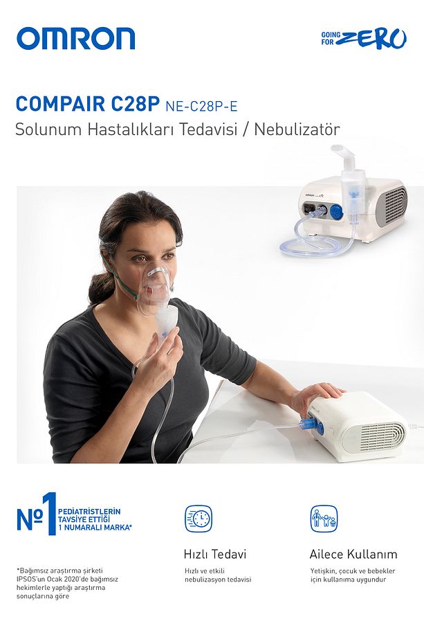 C28P, Hızlı Tedavi Süresi Sunan, Dayanıklı Nebulizatör - 4