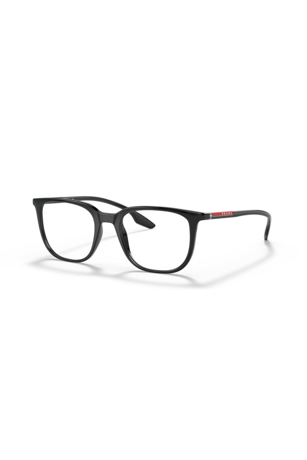 Man Square Eyeglasses- Ps 01ov - Lense Size:50mm - Black