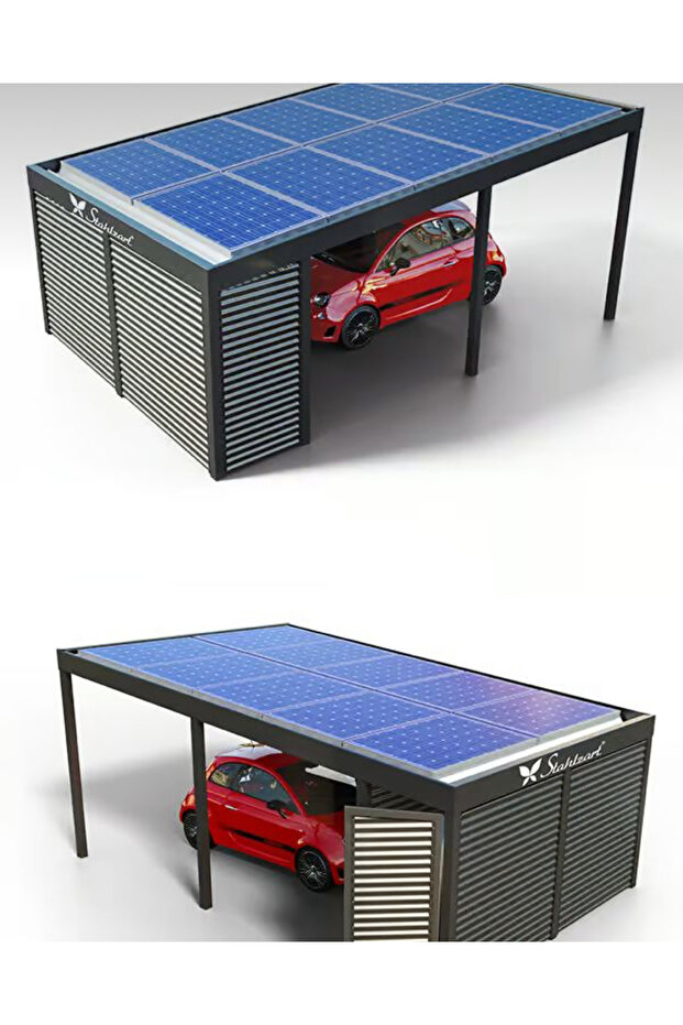 Güneş Paneli Garajı - 3