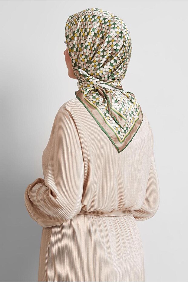 ALVİNA DESENLİ EŞARP 8524 - 2