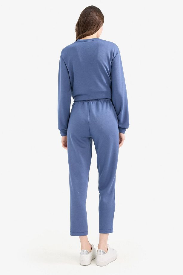 Regular Fit Esnek Belli Cepli Basic Düz Pantolon E1954ax25sp - 5