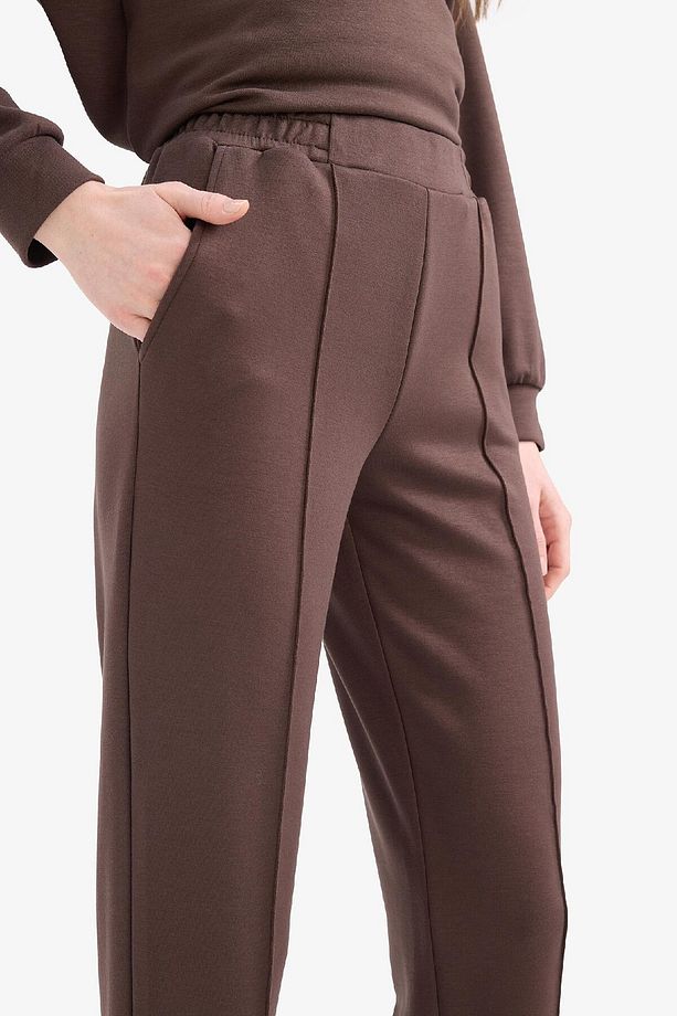 Regular Fit Esnek Belli Cepli Basic Düz Pantolon E1954ax25sp - 4