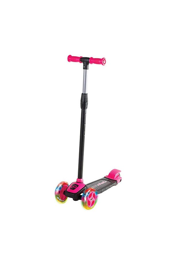 3 Tekerlekli Işıklı Yüksekliği Ayarlanabilir Twist Kız Erkek Çocuk Scooter - 1